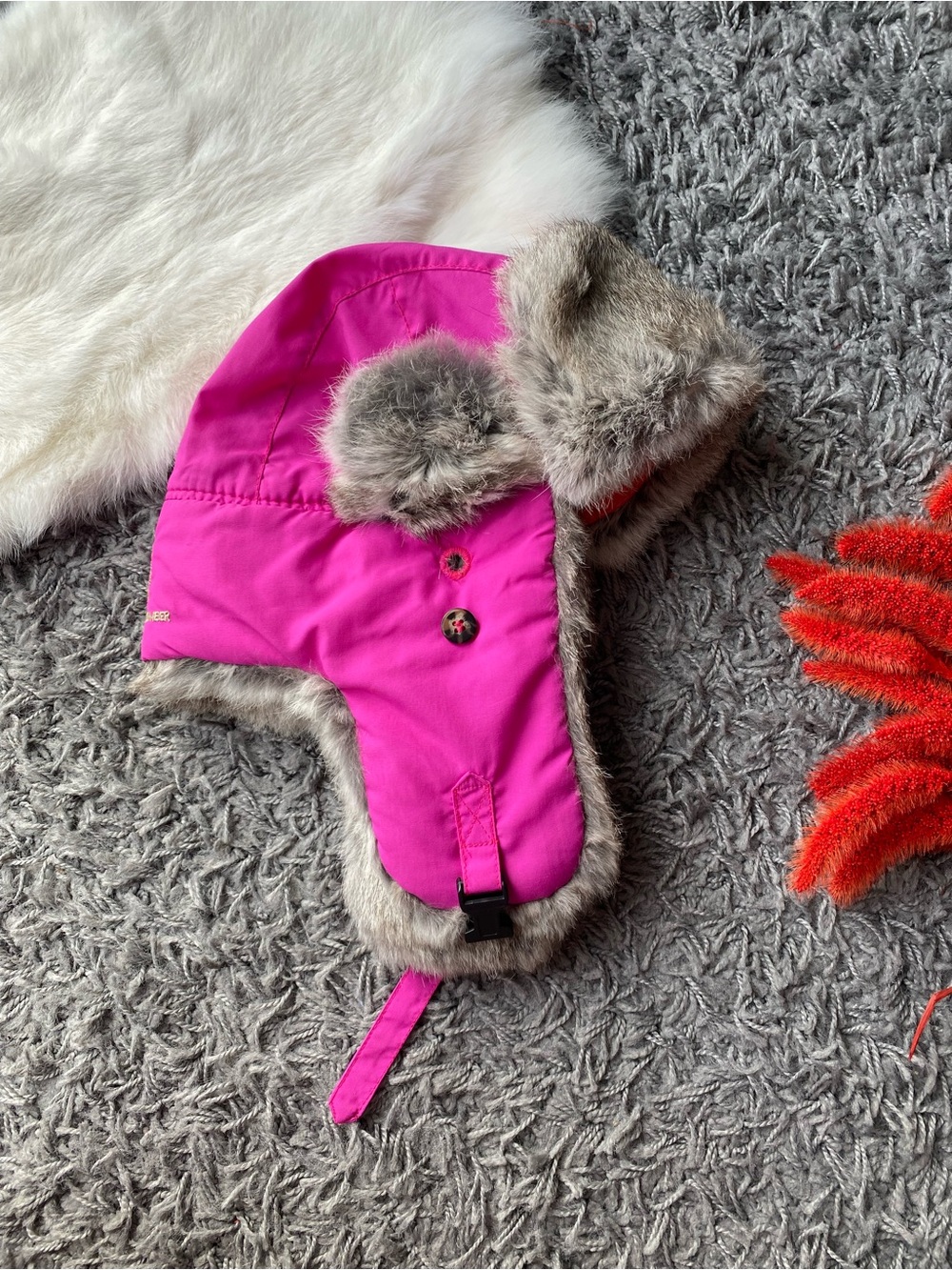 Mad Bomber Rabbit Fur Aviator Hat